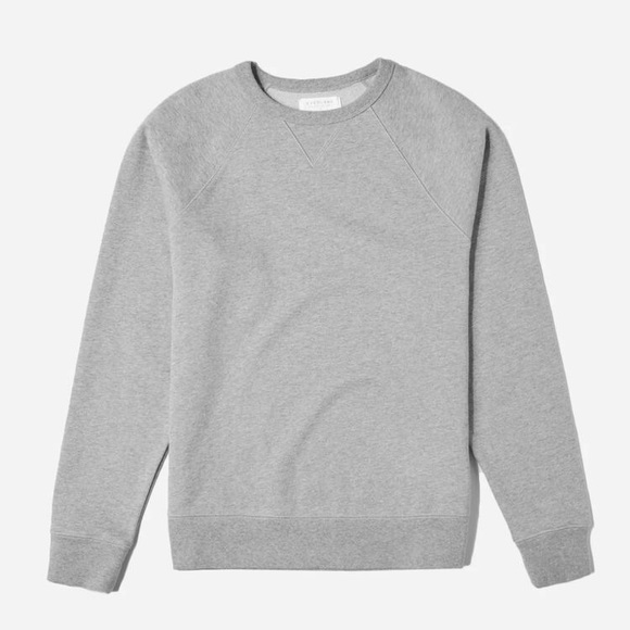 NWT Everlane French Terry Crew - Picture 1 of 8